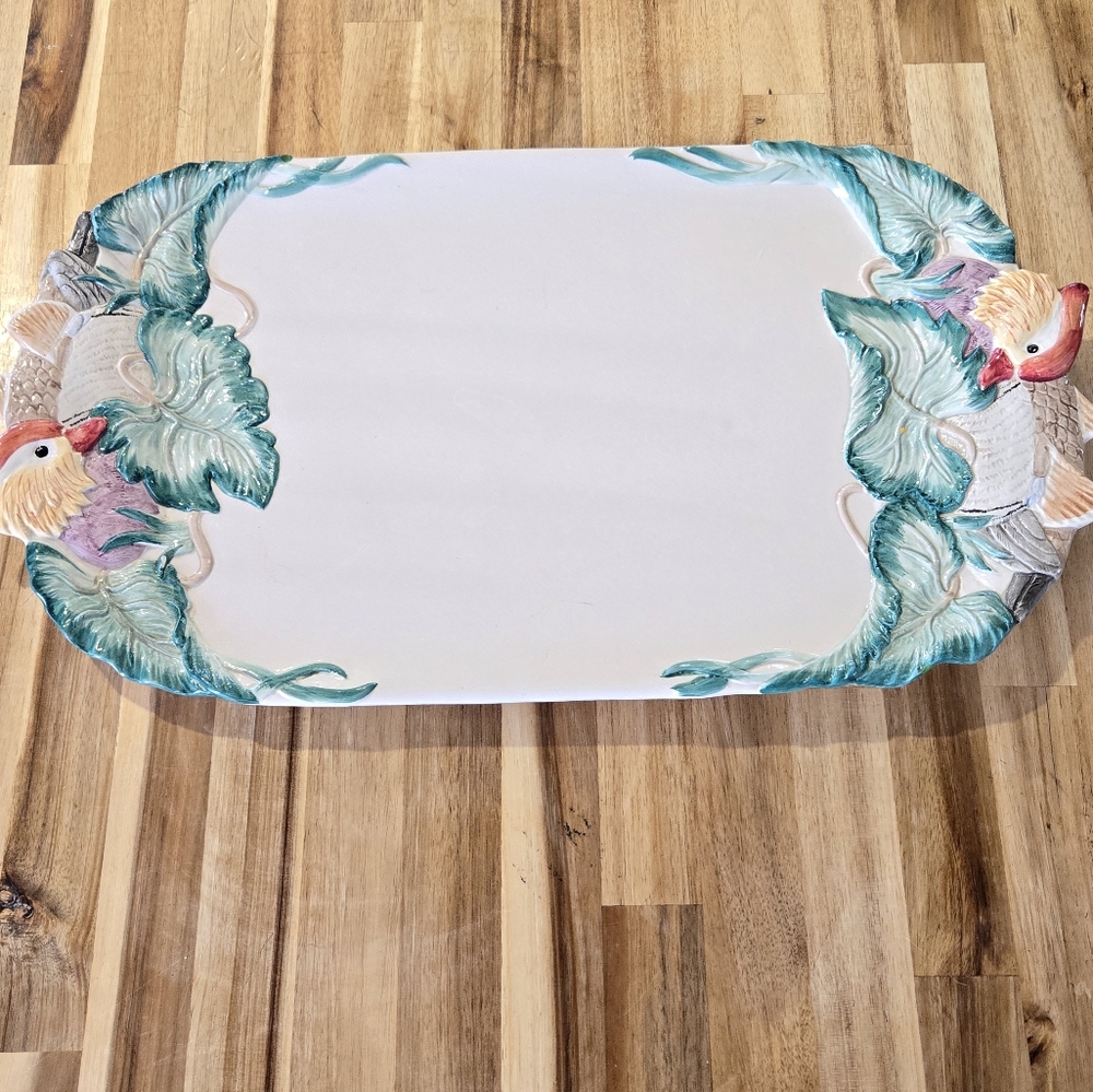 Vintage Fitz and Floyd serving platter